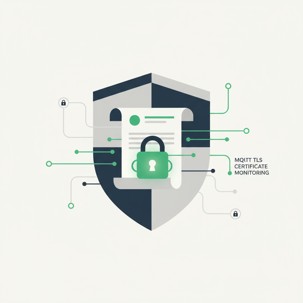 MQTT TLS Certificate Monitoring for IoT Fleets — illustration